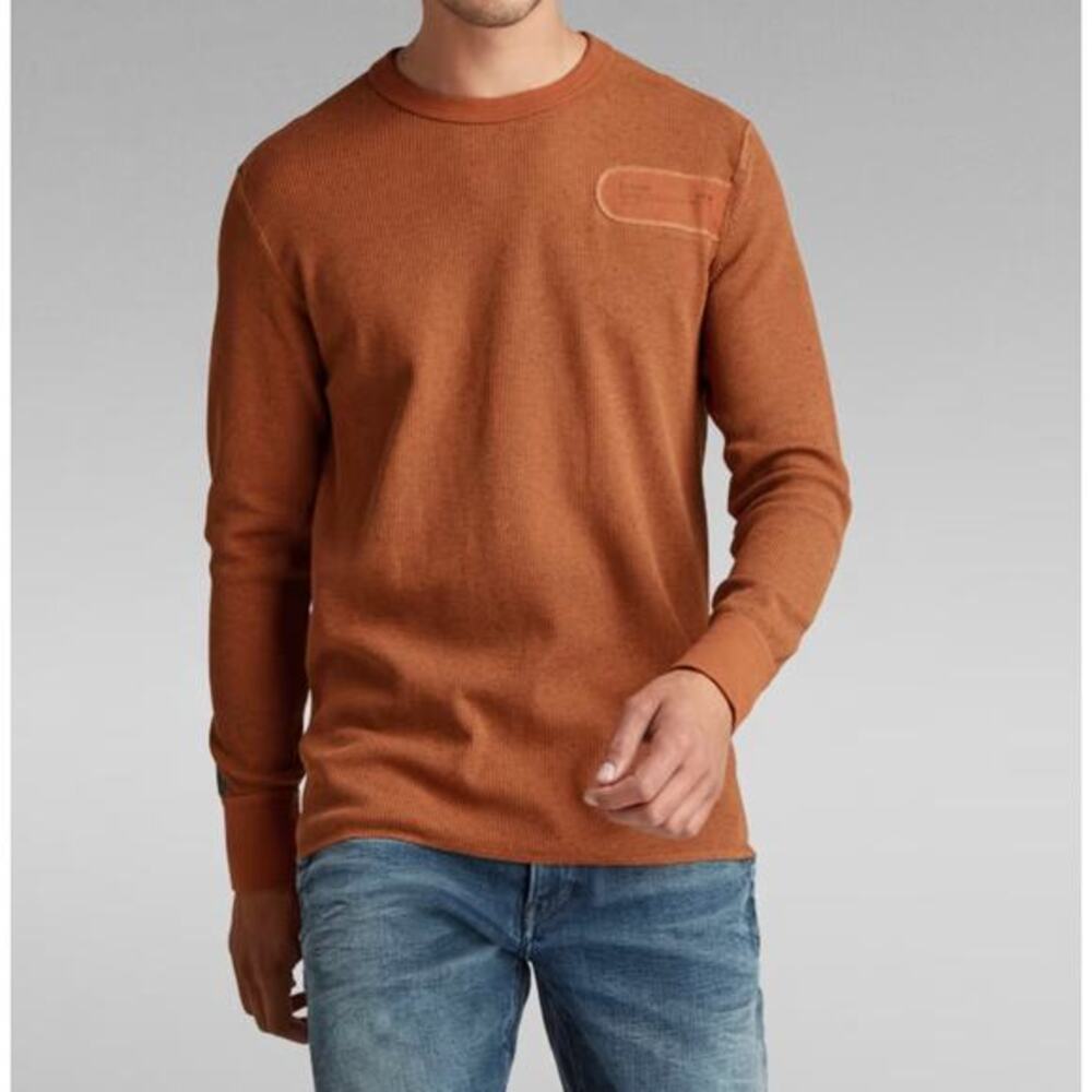 G Star Raw L Waffle knit Construction thermal